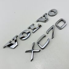 2003-2016 Volvo Xc70 Emblem Logo Symbol Badge Trunk Gate Rear Set Chrome Oem F65