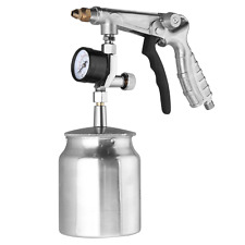Air Rust Proofing And Undercoating Gun With Gauge Suction Feed Cup - 2 Wands.