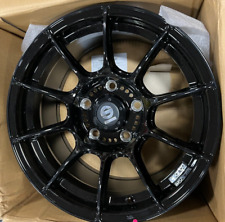Qty 1 Sparco Ff One Gloss Black Wheel Rim 15x8 5x120 20mm Fast Shipping