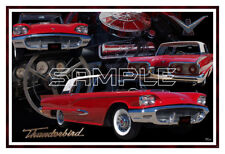 1959 Ford Thunderbird Poster Print