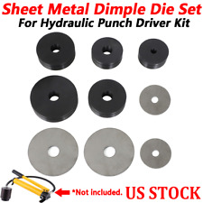 Us For Harbor Freight Hydraulic Punch Driver Sheet Metal Dimple Die Rebuild Set