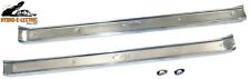 New 1965-1970 Bonneville Catalina 2 Door Sill Scuff Plates W Fisher Tags