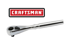 Ratchet-craftsman- New Polished Chrome 38 Drive Quick Release 99964