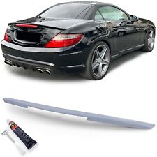 Rear Spoiler Lip Sports Look With Abe For Mercedes Slk R172 From 2011-2020