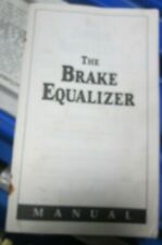 Waekon Hydraulic Brake Pressure Equalizer Gauge Reprint Manual