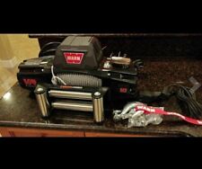 Warn 103252 Vr Evo 10 Electric 12v Winch With Steel Cable Wire Rope - 10000 Lb