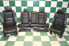 11 Grand Cherokee Overland Black Leather Heated Cooled Bucket Seats Backseat
