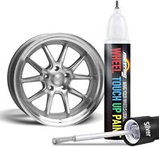 Wheel Repair Kit Matte Black Rim Touch Up Paint Car Wheel Paint Recover Scratch
