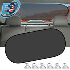 Foldable Car Sun Shade Cover Auto Rear Window Mesh Sunshade Uv Protection Visor