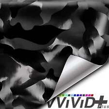 Vvivid 2022 Vvivid Black Stealth Large Camo Vinyl Car Wrap Film V505