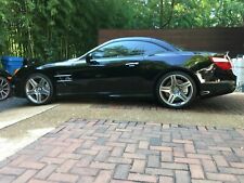 4 2013 19 Mercedes Sl 63 Amg Factory Staggered Wheel And Conte Tires Sl63 Sl550