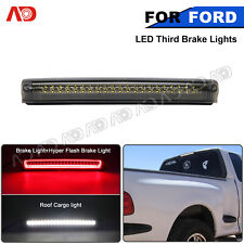 Smoked Led Strobe 3rd Third Brake Light For 97-03 Ford F150 00-05 Excursion