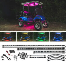 Ledglow Million Color Led Golf Cart Underglow Canopy Wheel Interior Lights Kit