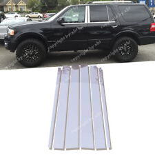 Us Chrome Pillar Posts For Lincoln Navigator Ford Expedition 97-17 6pc Door Trim