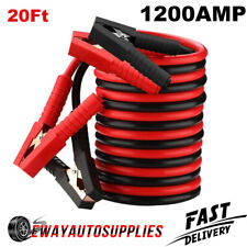 Quick Connect Jumper Cables Heavy Duty Jumper Booster 1 Gauge 1200 Amp For Truck