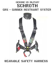Schroth Racing Us Military Hmmwv Gunner Restraint Grs Wearable 6-point Harness
