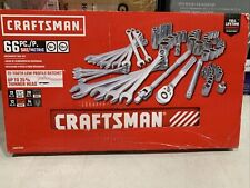 Craftsman Cmmt12120 66 Piece Mechanics Tool Set Saemetric 6pt 12pt