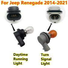 For Jeep Renegade 14-21 Front Drl Daytime Running Light Turn Signal Lamp Bulb