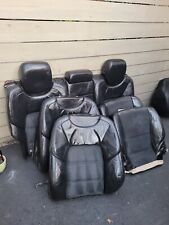 Rare Gts Suedegenuine03-10 Porsche Cayenne Front Rear Leather Seat Seats Black