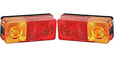 Hella Tail Light Rear Lamp Set Right Left Black Plastic 12vfor 1455a A