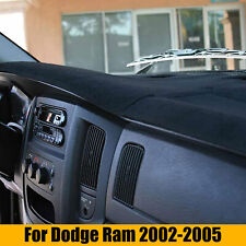Dash Cover Mat Dashboard Pad Carpet Black For Dodge Ram 1500 2500 3500 2002-2005