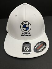 Bmw Hat Flex Fit New Lxl White Embroidered Emblem