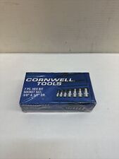 Cornwell Tools Sae Hex Bit Socket Set 38 12 Drive 7pc Cbs723s New