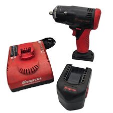 Snap On Cordless 38 Impact Gun W Charger And 1 Battery Ct4410a Ctb4147 Ctc620
