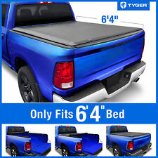 Tyger T1 Soft Roll-up Tonneau Cover For 10-18 Ram 64 Bed