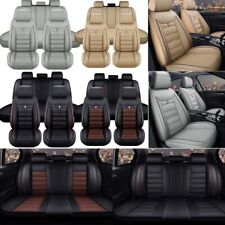 For Toyota Rav4 Frontrear Car Seat Covers 5-seats Protector Leather Full Set