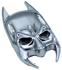 1x Metal Batman Mask Emblem Sticker Star Badges Truck Suv 2.5 X 1.25 Chrome