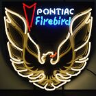 Pontiac Firebird Gold Neon Sign With Backing  5fbrdb