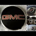 One 1pc Gmc Steering Wheel Emblem Logo Badge Sign Silverado Gmc Sierra Acadia