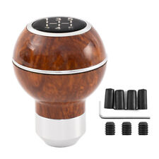 6 Color Round Ball Style 5 Speed Manual Shift Knob Shifter Stick Head M8 M10 M12