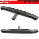 Universal Rear Hitch Step Bumper Bar For Cabs 2 Receiver 4 Curved Unpainted