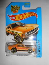 Nip Hot Wheels 70 Ford Mustang Mach 1 Hw City 2013 Mattel Mustang 50th 