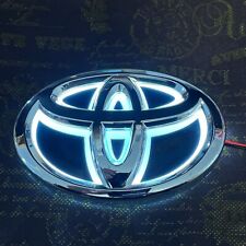Toyota Led 5d Emblem Logo 160mm110mm About 6.29 In4.33 In White Color