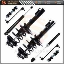 For 06-10 Ford Focus Front Rear Complete Struts Shocks Absorbers Sway Bar Links