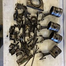 Vintage 1940s Oliver 60 Row Crop Tractor Motor Pistons Bearings Push Rods Lift