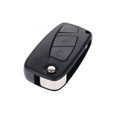 3 Button Remote Key Shell Car Fob For Fiat Grande Bravo Stilo Punto Black