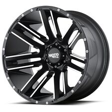 20 Inch Black Wheels Rims Lifted Ford Truck F150 6x135 Moto Metal Mo978 Razor 4