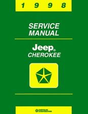 1998 Jeep Cherokee Shop Service Repair Manual Engine Drivetrain Electrical Book