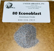 Aluminum Oxide 50 Lbs - 80 Grit Medium - Blast Cabinet Abrasive Media - Tough