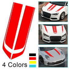 2x Racing Sports Stripe Suv Car Hood Body Bonnet Side Strips Vinyl Sticker Decal